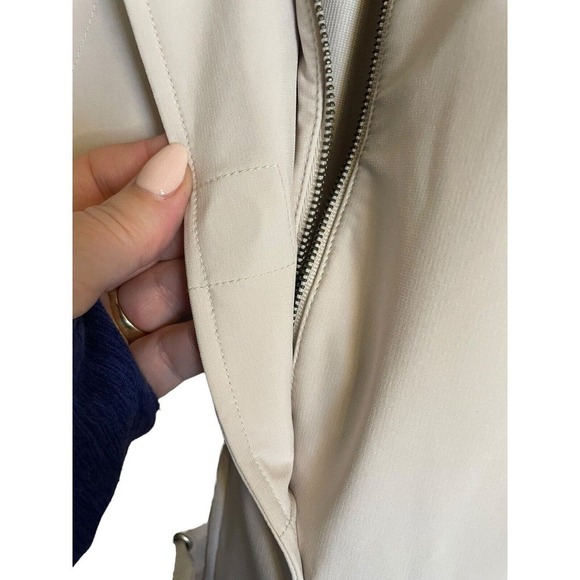 Sweaty Betty x Halle Berry NEW Jackie Jumpsuit Beige Size Medium Re Spin Edit - Picture 10 of 10